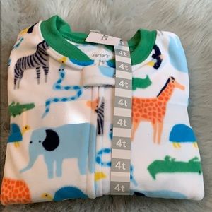 Carters animal print onesie